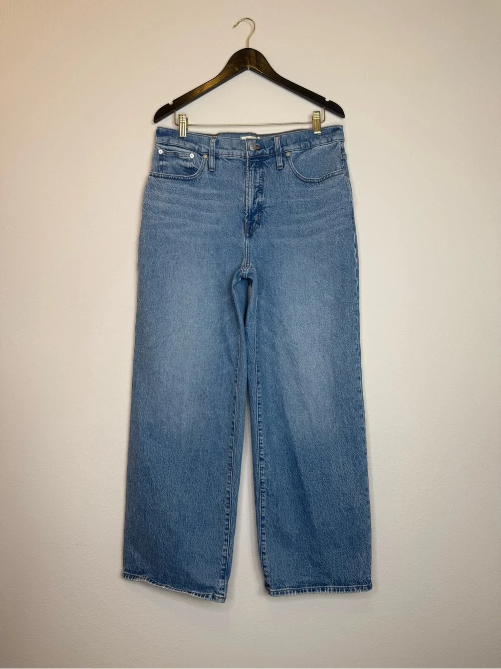 Madewell The Perfect Vintage Wide-Leg Jean Enmore Wash Size 31 - Picture 2 of 10